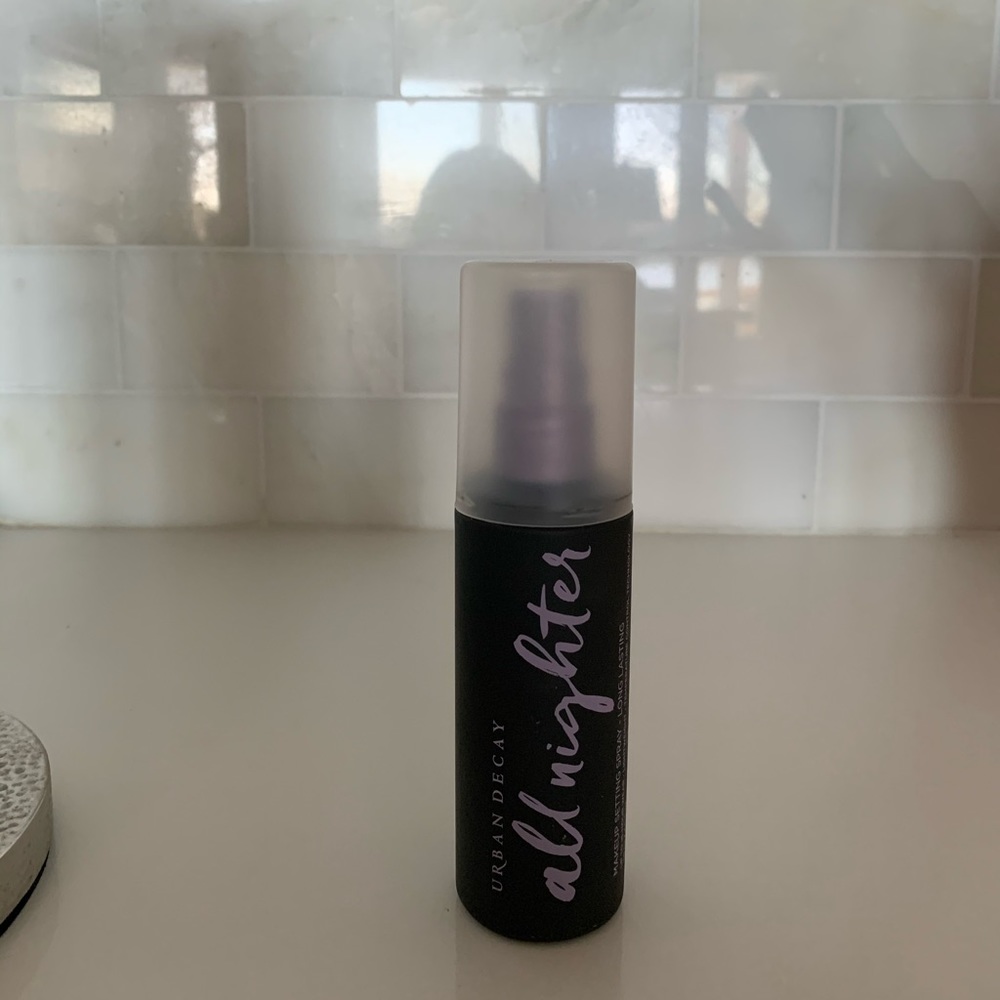One New Urban Decay all nighter Setting Spray